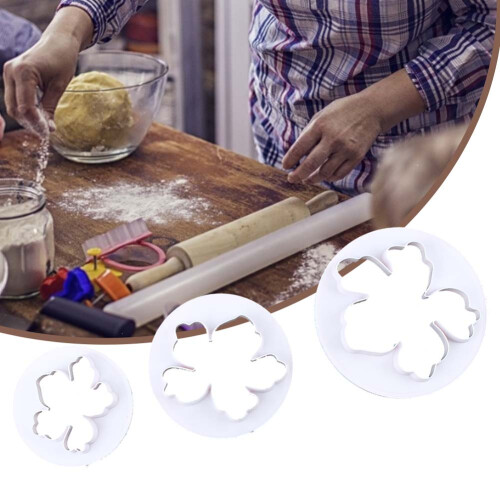 Εργαλεία διακόσμησης κέικ DIY κουπάτ μπισκότων με έμβολο λουλουδιών για ψήσιμο 2