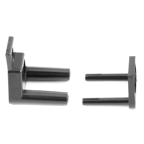 Sliding Barn Door Hardware Premium Plastic Bottom Guide Wall Mount with Screws