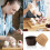 Forminhas de papel para cupcakes e muffins, feitas de material próprio para alimentos, sem necessidade de forma, com um toque elegante e sofisticado 4