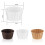 Forminhas de papel para cupcakes e muffins, feitas de material próprio para alimentos, sem necessidade de forma, com um toque elegante e sofisticado 2
