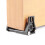 Sliding Barn Door Hardware Premium Plastic Bottom Guide Wall Mount with Screws 5