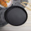 Forma redonda de 25 cm (10 polegadas) para quiche e torta, com fundo removível e superfície antiaderente, bordas caneladas, em aço carbono. Ideal 7