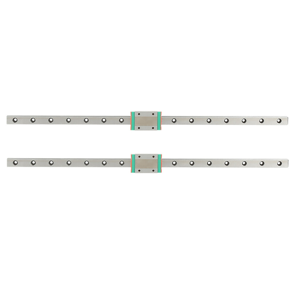2Pcs 400Mm Linear Guide Rails With Mgn12h Blocks For Precise Machinery 6911362884624