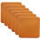 Rectangle Leather Labels, Waterproof Non-Slip Imitation Leather Embossed for Crafting Projects 1