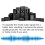 2Pcs 2-Way Hi-Fi Frequency Divider Audio Filter Module 70x57x26mm 9