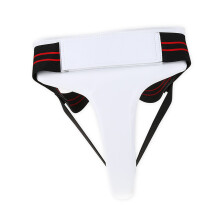 PU Leather Women's Groin Guard Protector for Martial Arts (S)