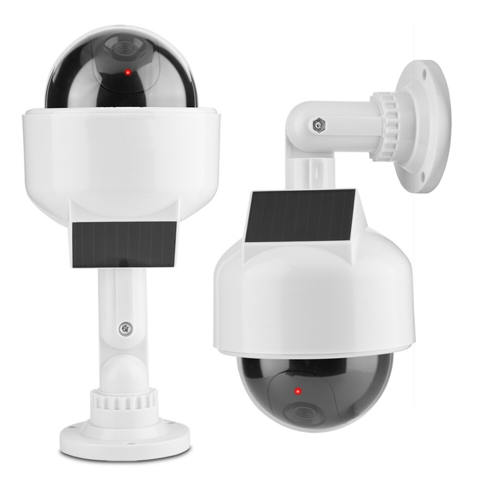 Security Camera Dummy Indoor/Outdoor Solar Dome Fake Cctv Home/Warehouse 7891362886950