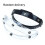 3-Snap Bubble Wind Visor for All Motorcycle Helmets, UV-Protected, 22cm 4