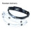 3-Snap Bubble Wind Visor for Biltwell Helmets, UV Protected, 22cm 4