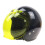 3-Snap Bubble Wind Visor for Biltwell Helmets, UV Protected, 22cm 5
