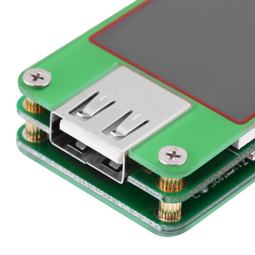 USB 2.0 LCD Strommesser 4,5-24V, 56 g, Kompakt, Farbdisplay