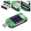 USB 2.0 LCD Strommesser 4,5-24V, 56 g, Kompakt, Farbdisplay 4