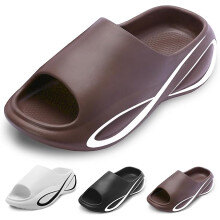 Sandales tongs unisexe en EVA marron taille 40-41