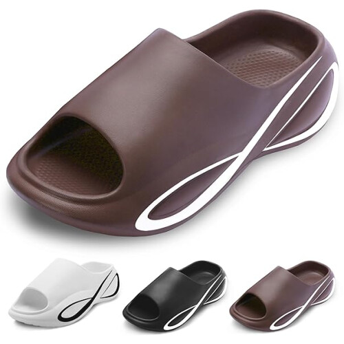 Sandalen Unisex Flip Flops EVA Material braun Größe 40-41