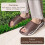 Sandalen Unisex Flip Flops EVA Material braun Größe 40-41 5