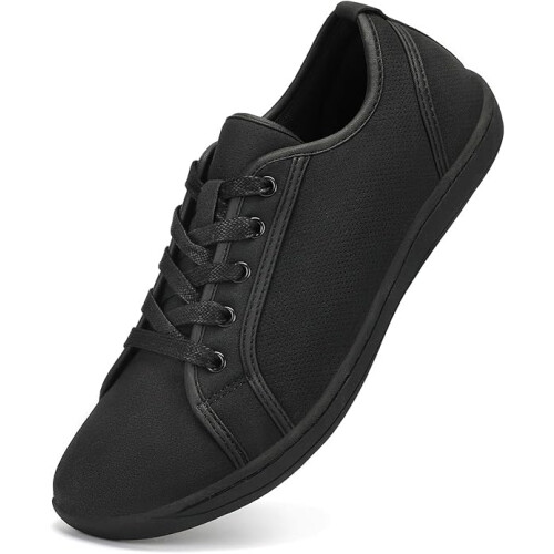 FUSHITON Baskets Unisex Noires à Lacets Taille 40 1