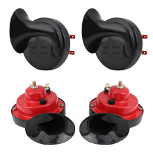 Doppelton 135dB Wasserdicht 12V Auto-LKW-Boot Lufthorn 9,5x8,7cm