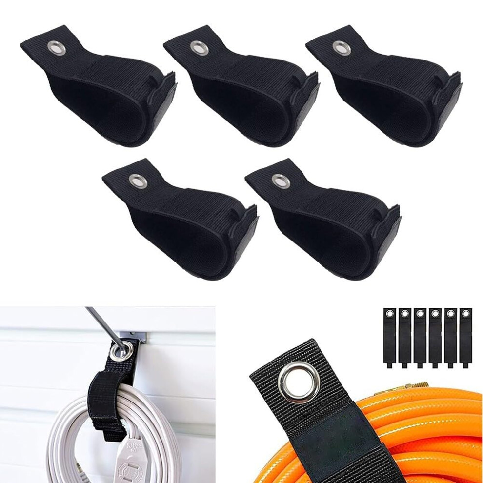 Heavy Duty Nylon Storage Straps 38X260mm, Rustresistant Metal Grommet, Tiedown For Cables And Hoses, Truck Rv Boat 9105992221431