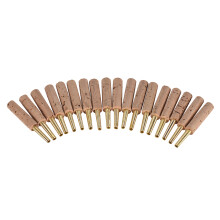 Oboe Reed Staple Tubes 47mm Set of 18 with Case Copper & Cork