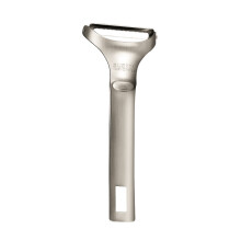 Müheloses Schälerlebnis, ideal für Obst und Gemüse dank robuster Konstruktion und minimalistischem Design, ergonomisch geformter Griff für eine