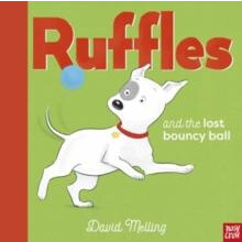 Ruffles and the Lost Bouncy Ball by David Melling Hardcover Book
