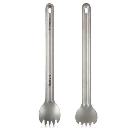 Titanium-Long-Handle-Spork 215mm Leichtes Campingbesteck