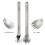 Titanium-Long-Handle-Spork 215mm Leichtes Campingbesteck 2