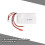 2S 7.4V 2000mAh LiPo Battery for RC Transmitter, Compact Size 9