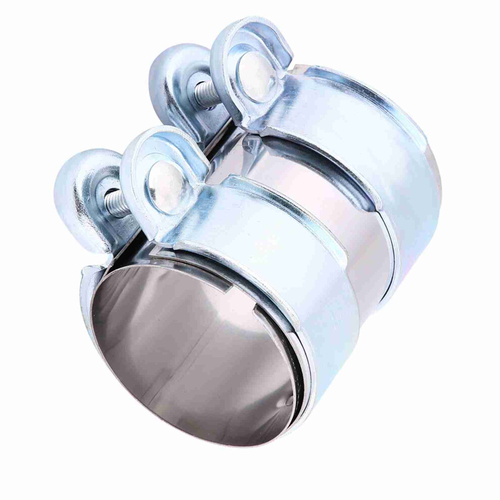 Stainless Steel 2.5Â Turbo Muffler Pipe Clamp With Bolts For Exhaust System 8491362891634