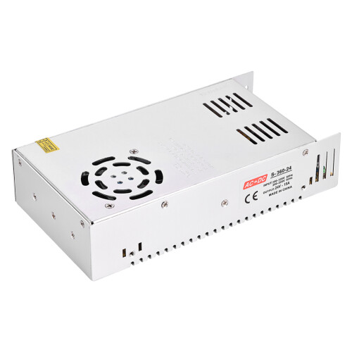 24V 15A 360W Regulated Switch Power Supply for 3D Printer 213*112*50mm 1