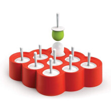 Mini-pop-muotit, ainutlaatuisen kokoiset perheaktiviteetit, kotitekoiset jääpopsit, helposti irrotettavat, elintarvikelaatuiset, tarttumattomat,