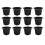 Refis para Cápsulas de Café com Tampas de Alumínio Autoadesivas, Reutilizáveis e Compatíveis com Nespresso, à Prova de Vazamentos e que Mantêm 8