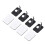 Durable Recurve Bow Arrow Rest 4 Pack - Plastic Left Hand Hunting 1