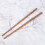 Σετ ξυλάκια chopstick, μη τοξικό φυσικό ξύλο, επαναχρησιμοποιήσιμο, φιλικό προς το 6