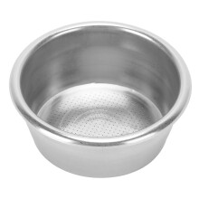 Herbruikbaar koffiefilter 54 mm, poreus ontwerp espressofiltermandje voor een verbeterde koffiebeleving, roestvrijstalen accessoire voor