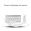 Stylish Silver Slim 2.4GHz Wireless Keyboard Mouse Bundle for Desktop 6