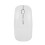 Stylish Silver Slim 2.4GHz Wireless Keyboard Mouse Bundle for Desktop 15
