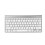 Stylish Silver Slim 2.4GHz Wireless Keyboard Mouse Bundle for Desktop 10