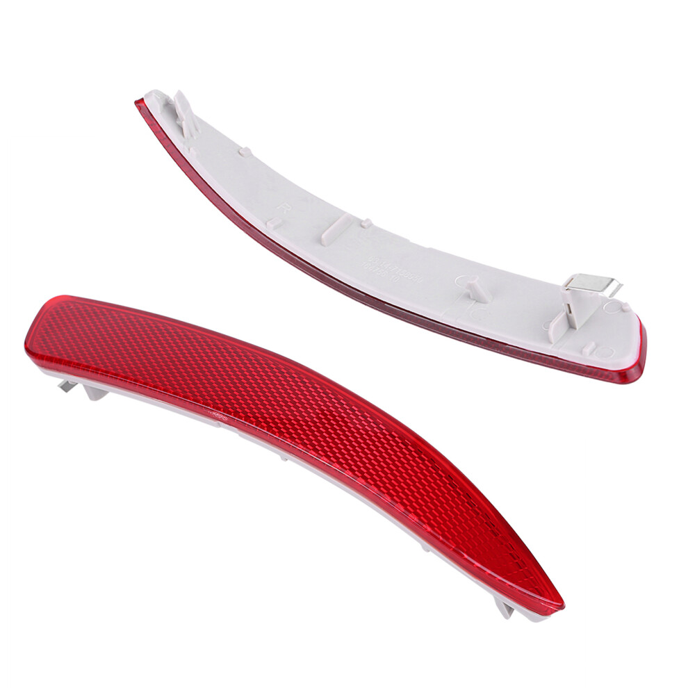 Left & Right Rear Bumper Reflector For E70 X5 2007-2013 21*3.5Cm Red 8471362895856