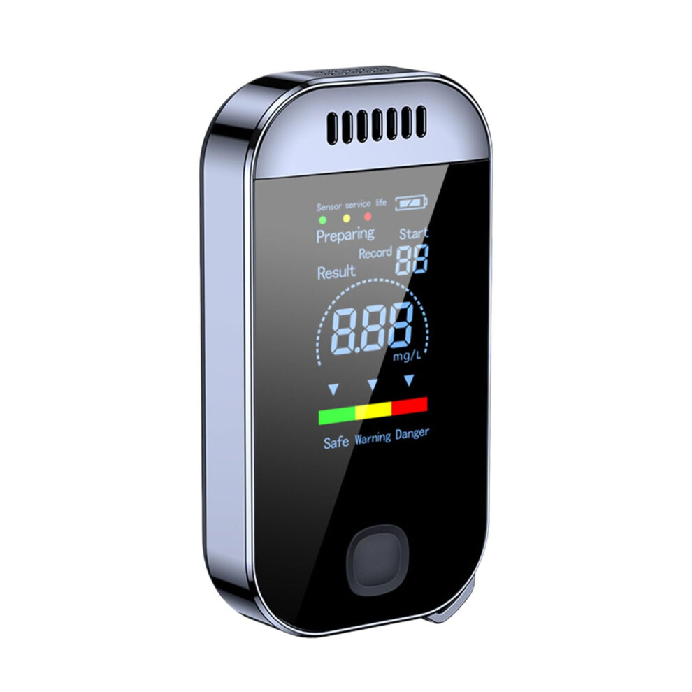 Breathalyzers For Alcohol Portable Digital Breath Tester, Contactless Accurate Detection Device, Quick Safety Checks For Outdoor Use 9105992222346