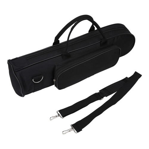Compact Trumpet Case with Adjustable Strap & Multiple Storage Pockets 1