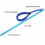 Underwater.Creature Pointer Stick and Noise Maker with Lanyard - Blue 4