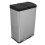(Silver) Large Double Pedal Bin 60L Dual  Rubbish Recycling Waste Dustbin 1