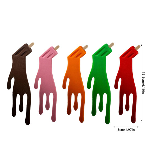 Creative ice cream Bookmarks  Feature Summer Theme-Red 1