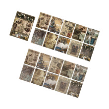 Retro Decorative Paper for Scrapbook Planner Journal Photo-5