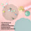 Premium Silicone Art Pad for Secure Candle Stamping-light blue 6