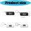 ABS Construction Watch Fashionable for Students-black keychain 4