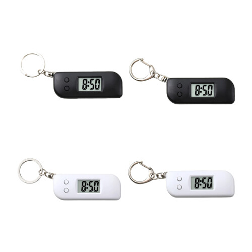 ABS Construction Watch Fashionable for Students-black keychain 1