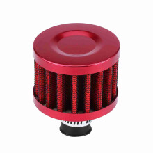 Universal 12mm Red Cold Air Intake Filter Kit for Enhanced Performance