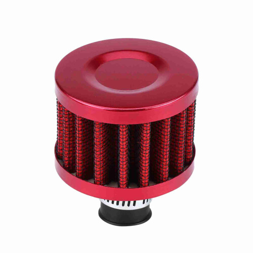Universal 12mm Red Cold Air Intake Filter Kit for Enhanced Performance